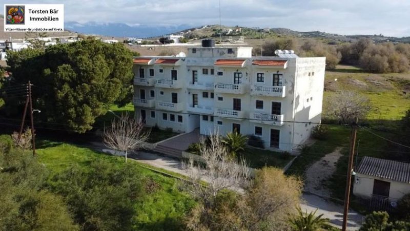 Kalamaki Exklusives Hotel 14 Zimmer zum Verkauf in Kalamaki, Kreta Gewerbe kaufen